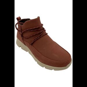 Ryka Women's Charisma Water-Resistant Lace-Up Ankle Boots Red Ochre - Medium